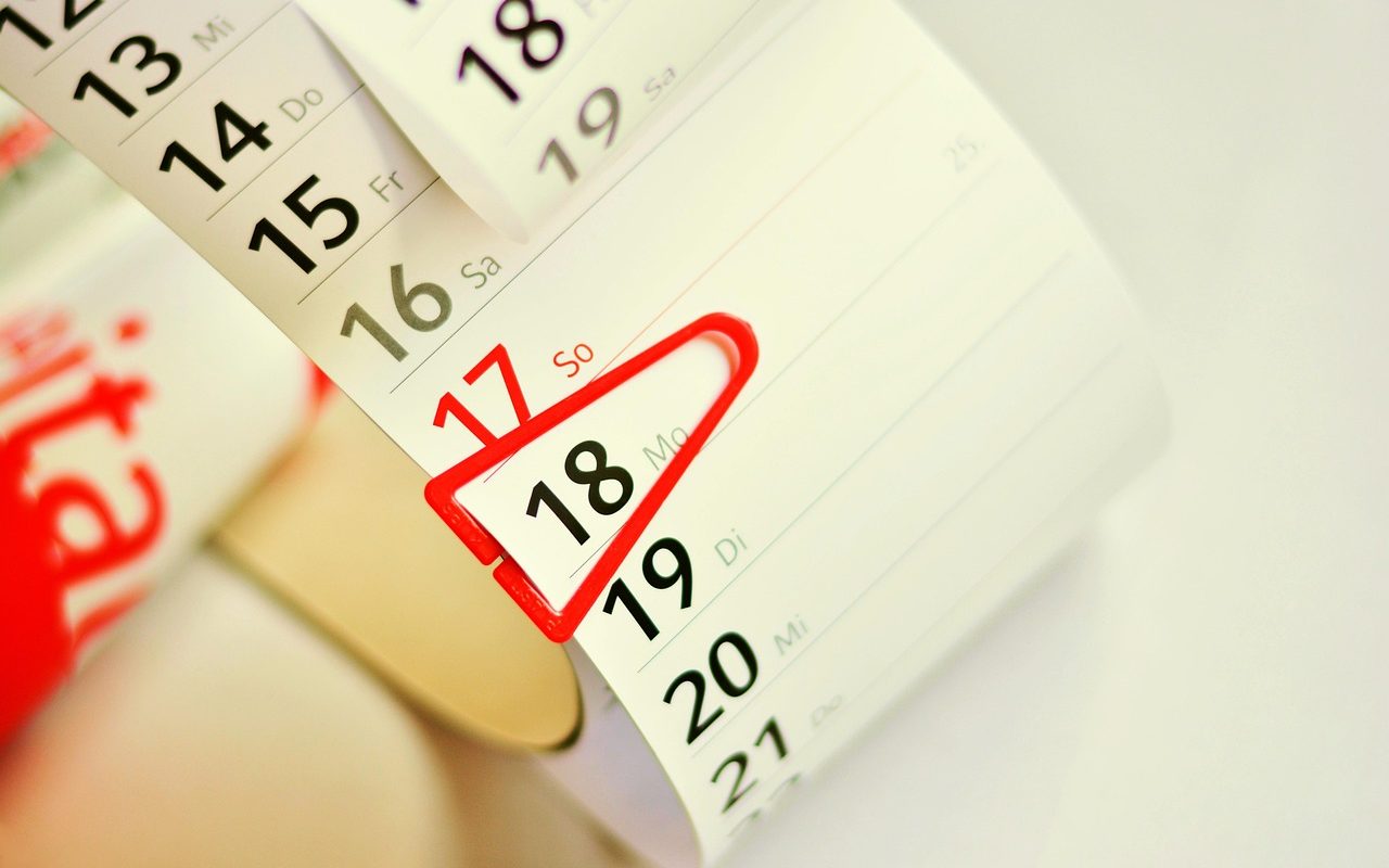 savings plan calendar