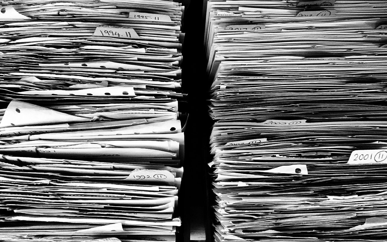 documents folder paperwork